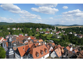 Blick auf Naumburg (Foto: Karl-Franz Thiede)